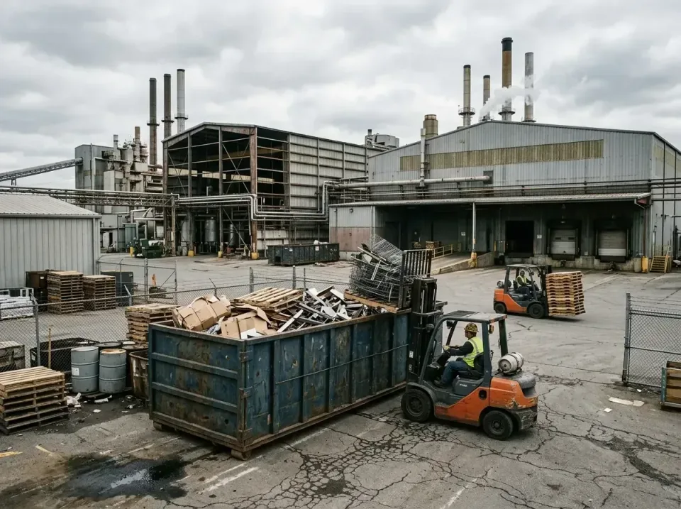 industrial-factory-scrap-conta-003 — frequently asked questions, Cheap Roll-off Dumpster Rentals in New Port Richey East, FL